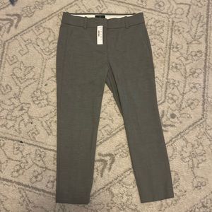 NWT J Crew 365 Cameron Pants, Grey, size 8P